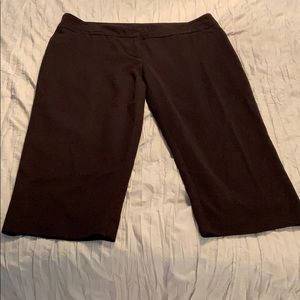 Maurices Black Capri length dress capris